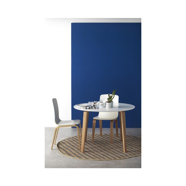 4 baltų valgomojo kėdžių "Geese" rinkinys-image-1