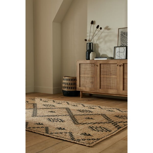 Kilimas iš džiuto natūralios spalvos 120x170 cm Rowen – Flair Rugs-image-2