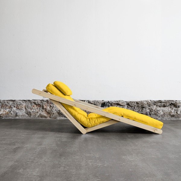 Keičiama poilsio kėdė "Karup Figo Raw/Amarillo-image-1
