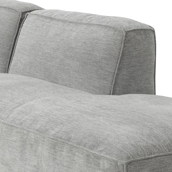 Šviesiai pilka modulinė kampinė sofa Bonami Selection Fairfield, 266 cm, kampas dešinėje-image-1