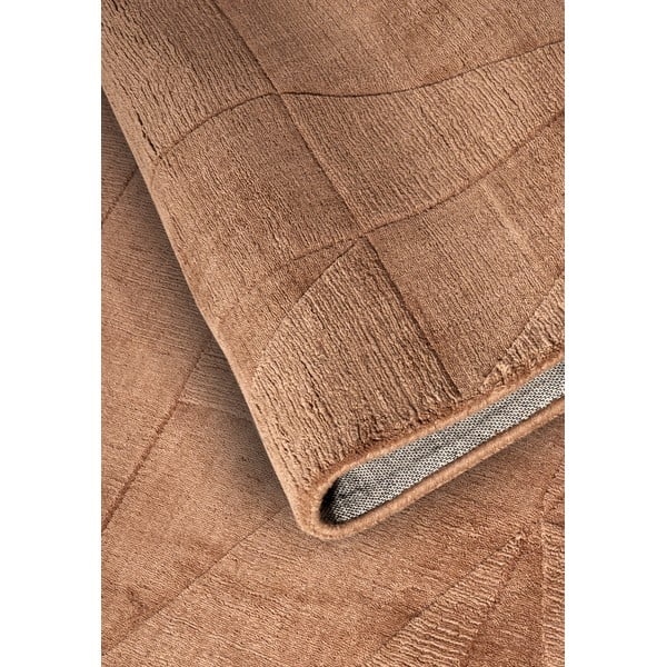 Rankų darbo iš vilnos kilimas rudos spalvos 190x280 cm Ursule – Villeroy&Boch-image-3