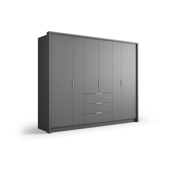 Pilka spinta 255x217 cm Wells - Cosmopolitan Design-image-2