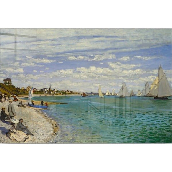 Paveikslas ant stiklo 70x50 cm Claude Monet - Wallity
