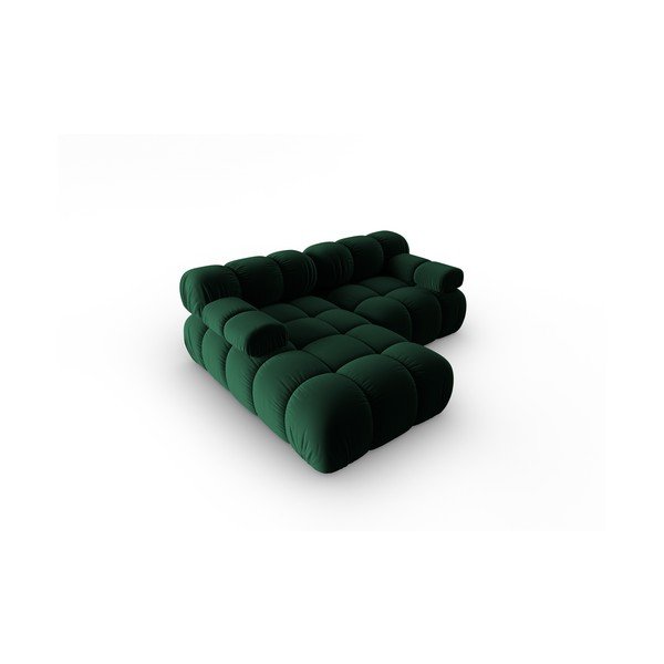 Sofa žalios spalvos iš velveto 191 cm Bellis – Micadoni Home-image-4