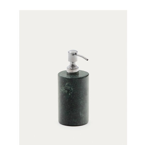 Tamsiai žalios spalvos iš marmuro muilo dozatorius 200 ml Elenei – Kave Home-image-3