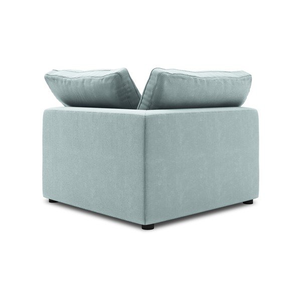 Šviesiai mėlyna apverčiama kampinė modulinės sofos dalis Windsor & Co Sofas Galaxy-image-2