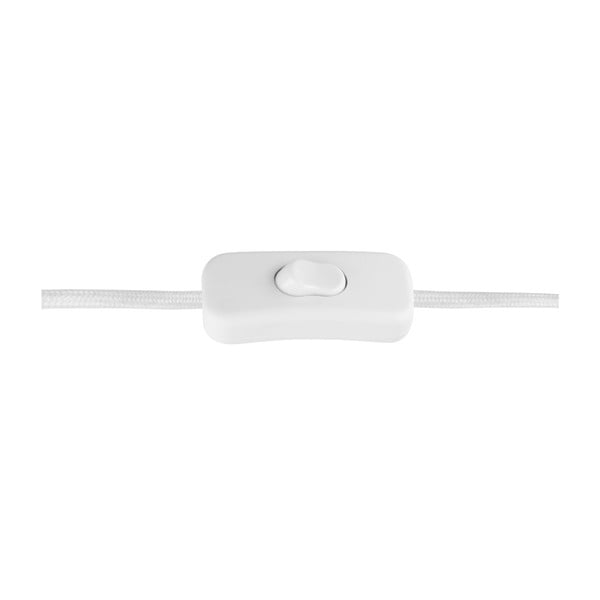 Baltos ir aukso spalvos sieninis šviestuvas Leitmotiv Bonnet, aukštis 25 cm-image-2