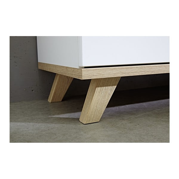 Balta trijų durų komoda Germania Oslo-image-4