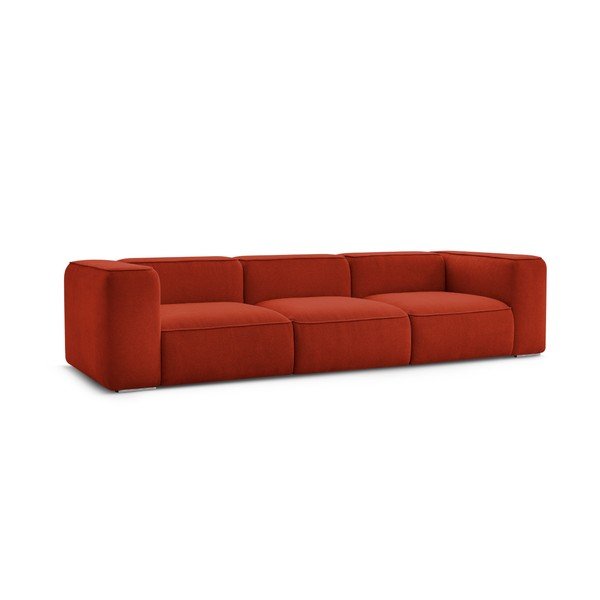 Sofa raudonos plytų spalvos 345 cm Zephyr – Bobochic Paris-image-3