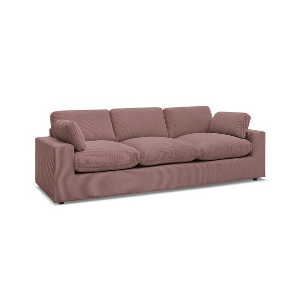 Rožinės spalvos sofa iš kordinio velveto 250 cm Belair – Bobochic Paris-image-2