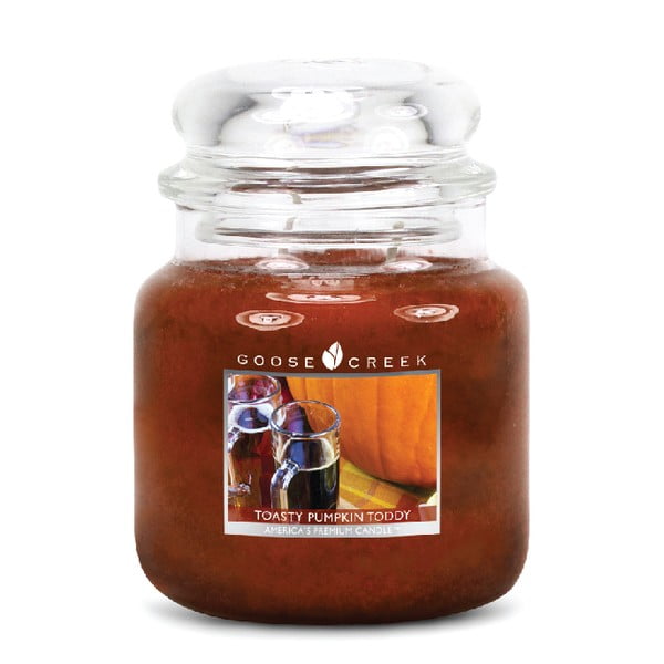 Kvapnioji žvakė stikliniame indelyje "Goose Creek Pumpkin Spice Muffin", 0,45 kg