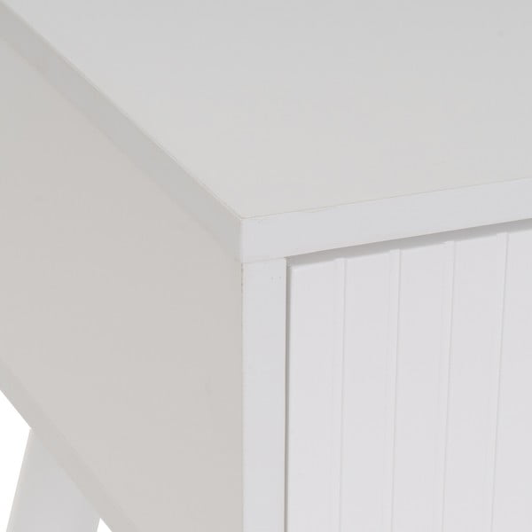 Naktinis staliukas baltos spalvos – Casa Selección-image-2