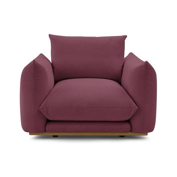 Krėslas bordo spalvos Ernest – Bobochic Paris-image-3