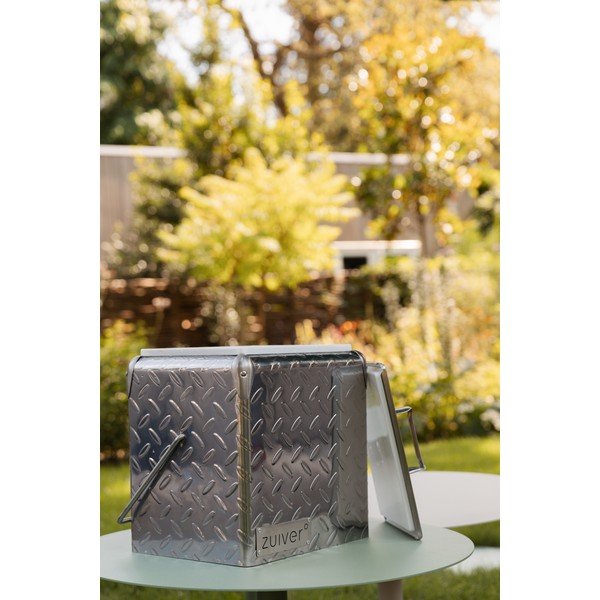 Sidabrinės spalvos termo dėžė 15 l Cooler Be Heavy – Zuiver-image-3