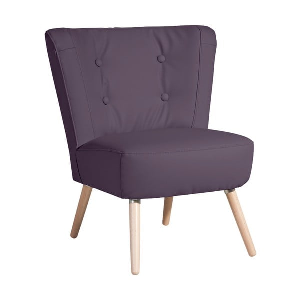 "Max Winzer Neele Leather Violet" kėdė
