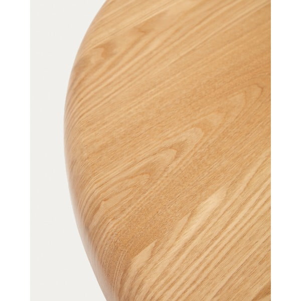 Apvalios formos valgomojo stalas iš uosio ø 120 cm Mailen – Kave Home-image-4