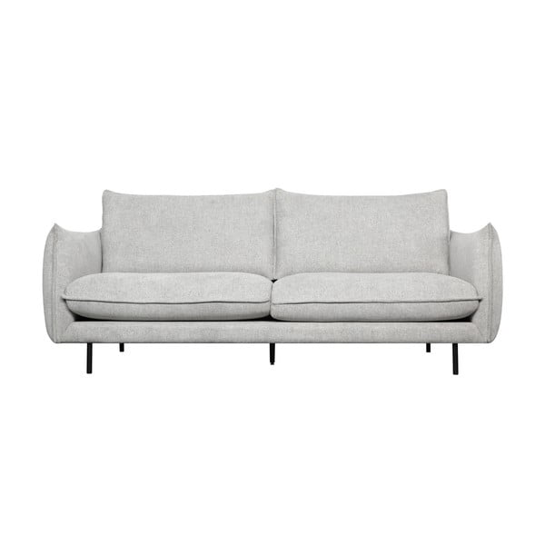 Sofa šviesiai pilkos spalvos 218 cm Milano – Furnhouse