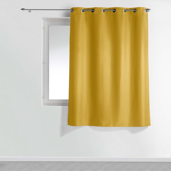 Užuolaida geltonos spalvos 140x180 cm Essentiel – douceur d'intérieur