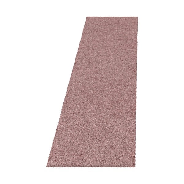 Kilimas rožinės spalvos 80x250 cm Fluffy – Ayyildiz Carpets
