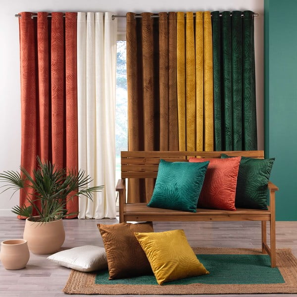 Užuolaida iš velveto antracito spalvos 140x240 cm Analia – douceur d'intérieur-image-4