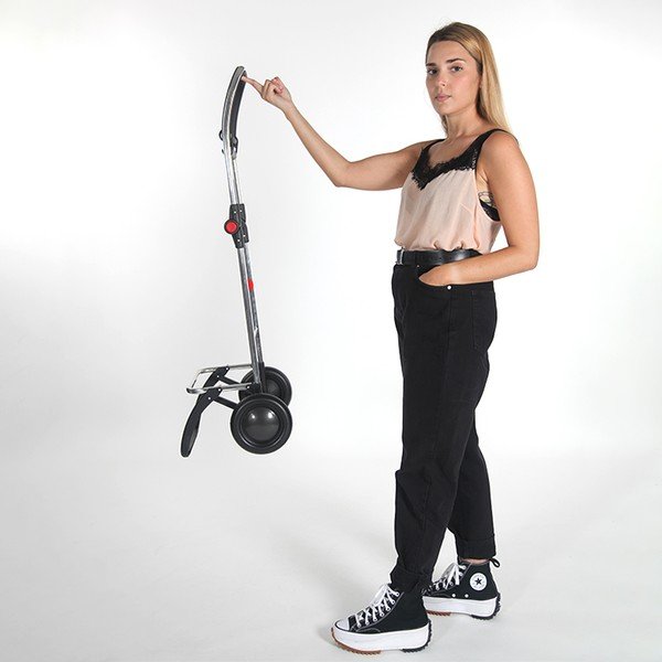 Su ratais pirkinių krepšys 43 l Mini Bag MF 2 Logic – Rolser-image-4
