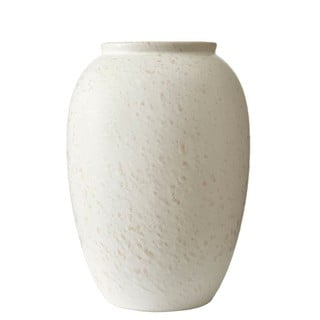 Kreminės spalvos molinė vaza Bitz, aukštis 25 cm