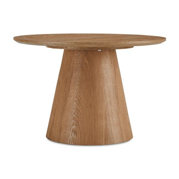 Kavos staliukas natūralios spalvos iš ąžuolo ø 60 cm Tango – Furnhouse-image-1