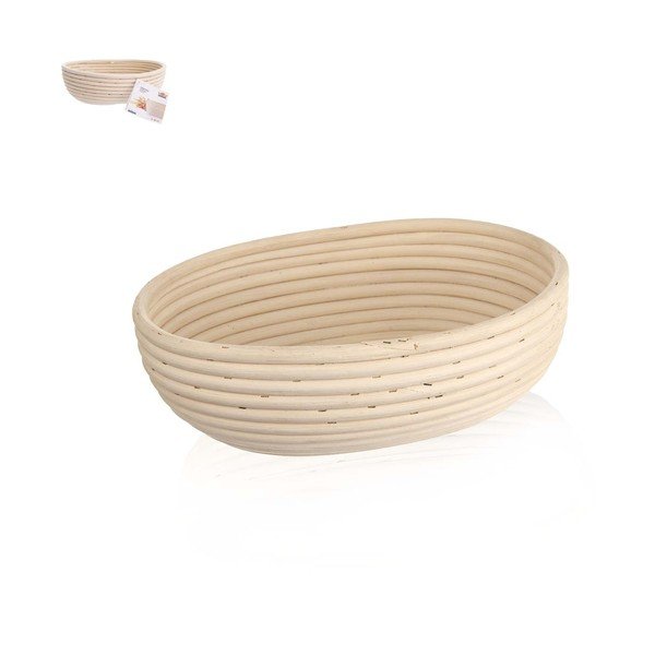 Natūralus krepšelis Orion Rattan, 28 x 22 cm-image-1