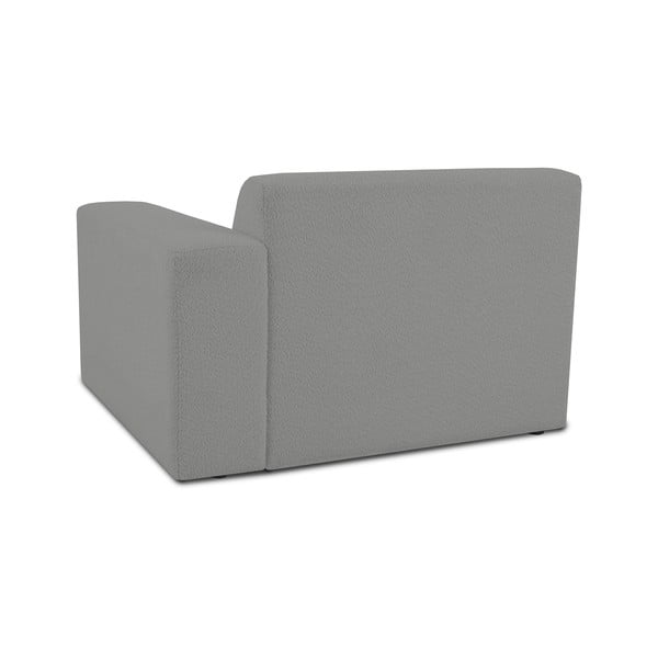 Iš boucle modulinė sofa pilkos spalvos (su dešiniuoju kampu) Roxy – Scandic-image-2