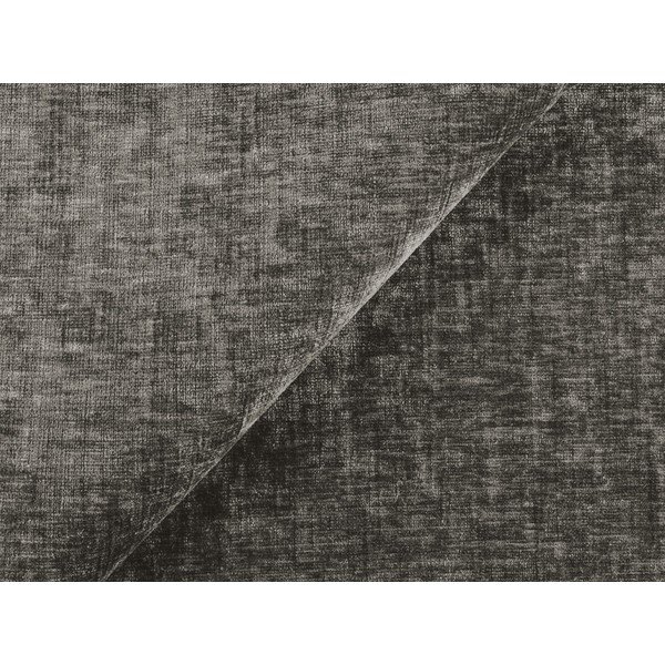 Pilkos spalvos taburetė iš šenilinio audinio Kuki – Makamii-image-4