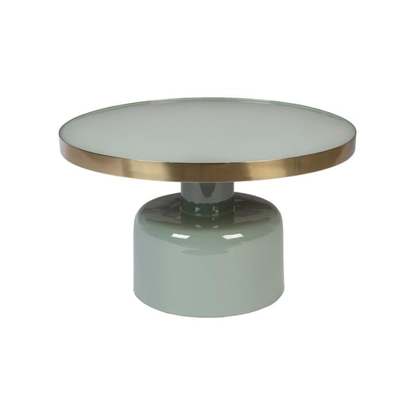 Iš metalo apvalios formos šoninis stalas ø 60 cm Glam – Zuiver