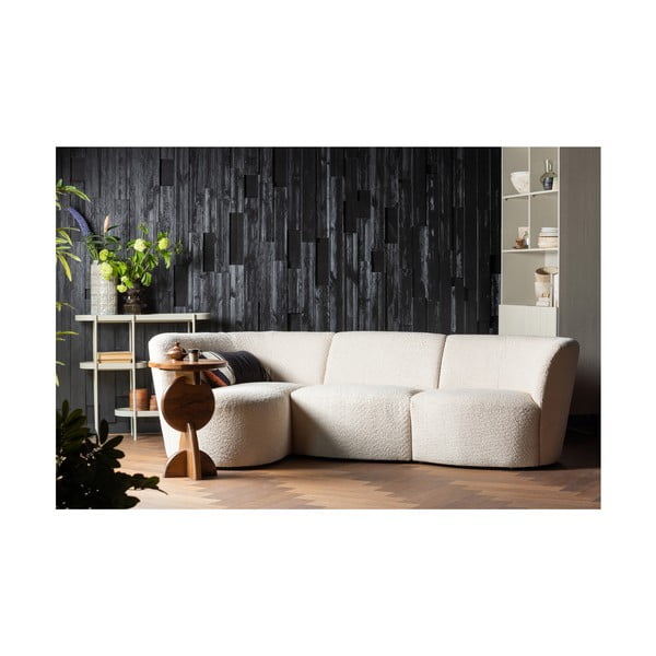 Modulinė sofa iš boucle kreminės spalvos (modulinė) Coco  – WOOOD-image-1
