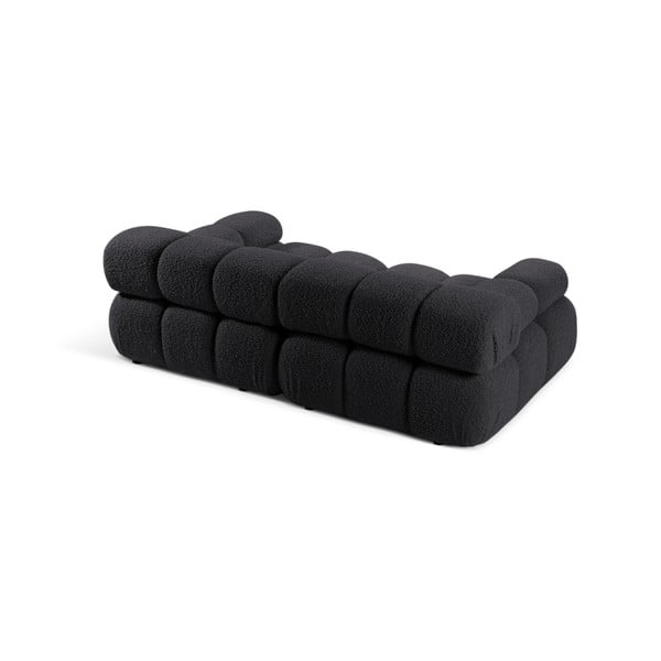 Iš boucle sofa antracito spalvos 188 cm Bellis – Micadoni Home-image-3
