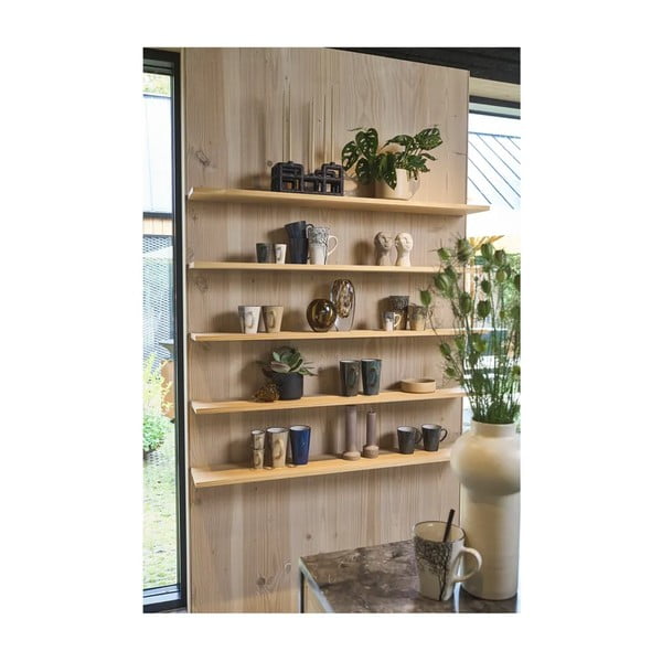 Iš akmens masės puodelis kreminės spalvos 350 ml Hela – Villa Collection-image-2