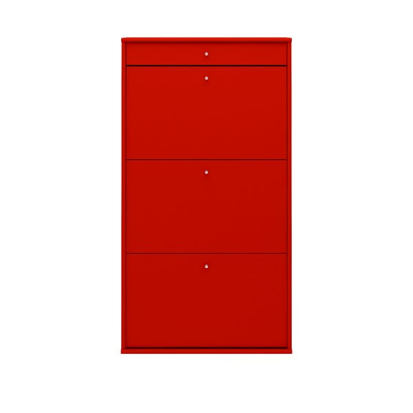 Raudona batų lentyna Mistral Red-image-3