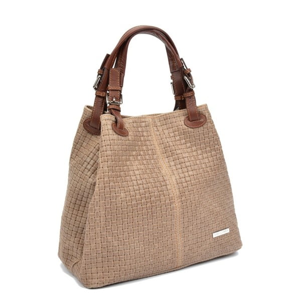 Rudos ir pilkos odos rankinė Isabella Rhea 858-image-3