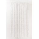 Permatoma užuolaida baltos spalvos/pilkos spalvos 140x245 cm Amanda – Mendola Fabrics
