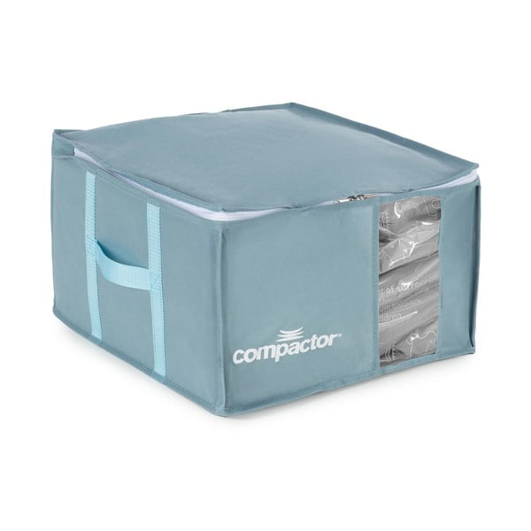 Vakuuminė iš plastiko spintos daiktadėžė 42x40x25 cm Blue Edition – Compactor