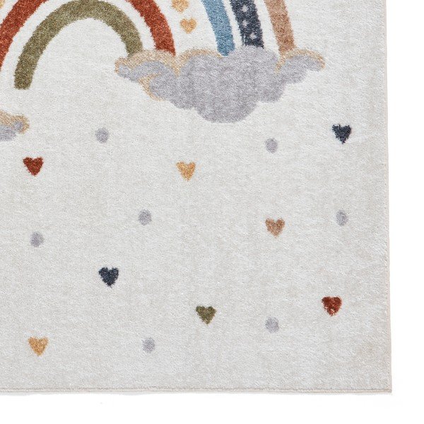 Vaikiškas kilimas kreminės spalvos 120x170 cm Vida Rainbow – Think Rugs-image-3