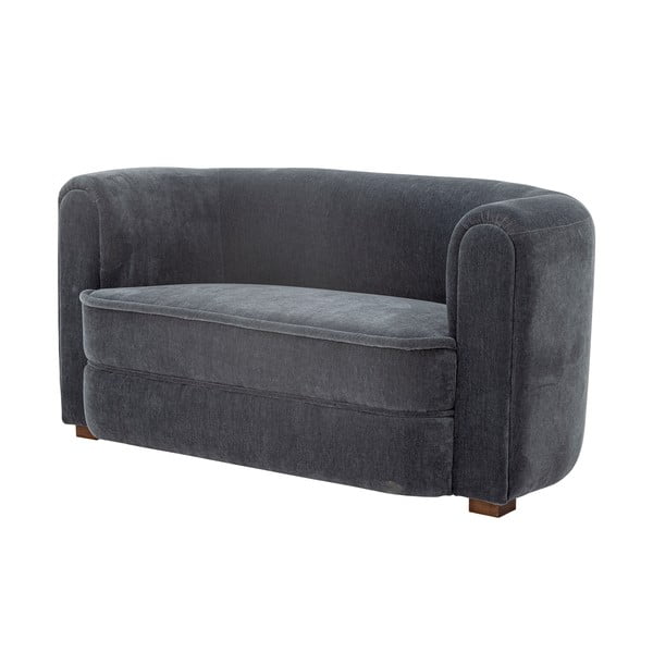 Iš velveto sofa mėlynos spalvos/pilkos spalvos 152 cm Malala – Bloomingville-image-2