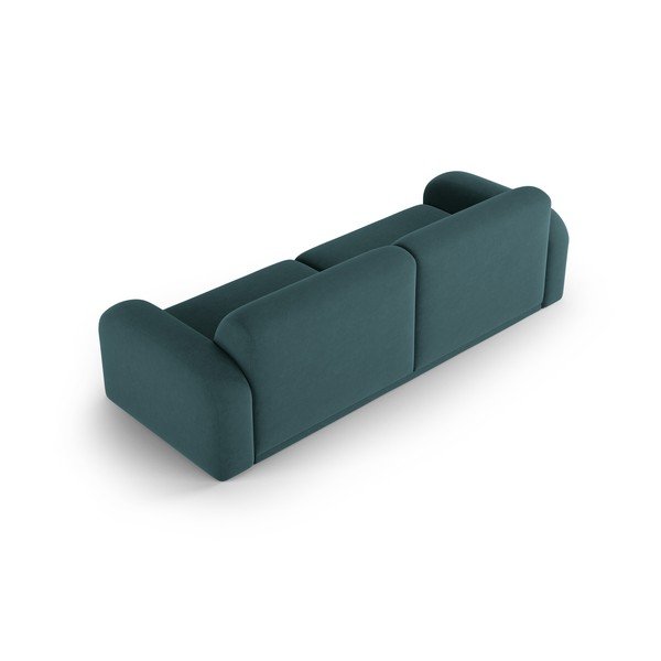 Iš velveto sofa mėlynos spalvos 242 cm Erin – Micadoni Home-image-4