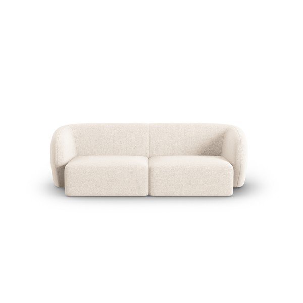 Smėlio spalvos iš šenilinio audinio sofa 188 cm Paolo – Milo Casa
