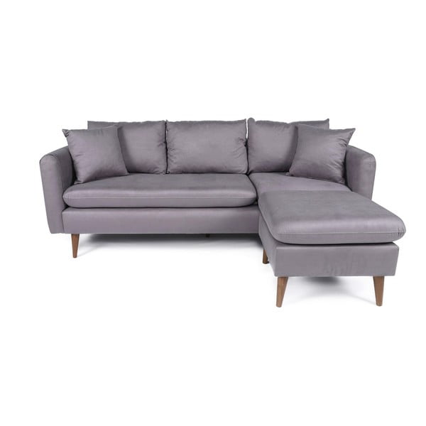 Sofa šviesiai pilkos spalvos 215 cm Sofia – Balcab Home