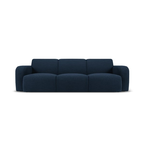 Sofa tamsiai mėlynos spalvos iš boucle 235 cm Molino – Micadoni Home