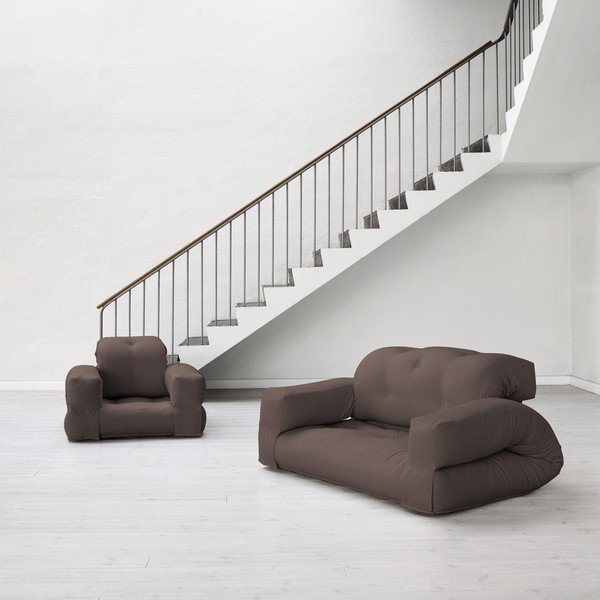 Sofa lova "Karup Hippo Brown-image-1