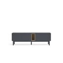 Tamsiai pilkas TV staliukas 180x56 cm Corvo - Teulat