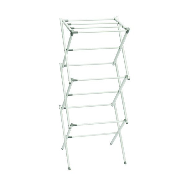 Balta 3 pakopų drabužių džiovyklė iDesign Brezio, 75 x 38 cm-image-4