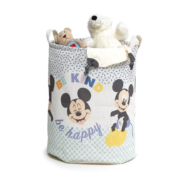 Vaikiškas tekstilės laikymo krepšelis Domopak Disney Mickey, aukštis 45 cm