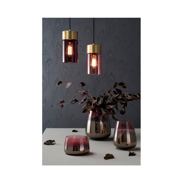 Rožinis pakabinamas šviestuvas "Leitmotiv LAX-image-2