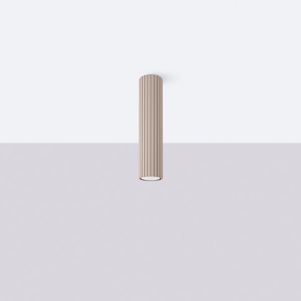 Taupe spalvos iš metalo taškinis šviestuvas Gleam – Sollux-image-2